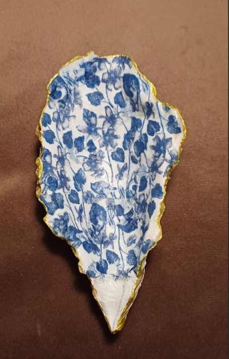Oester Delfts blauw